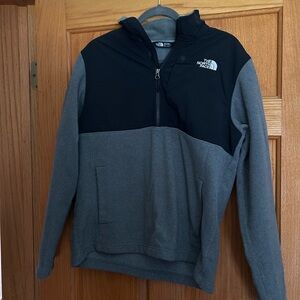 The North Face Black and Gray Fleece Jacket